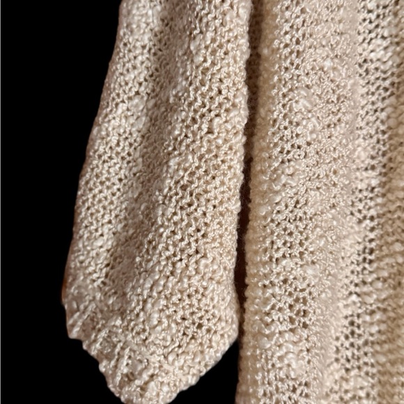 Rue21 Cream Knit Cardigan with Lace Detail - Picture 4 of 5